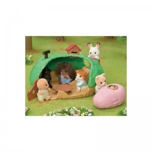 image of Sylvanian Families Baby Hedgehog Hideout