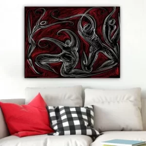 Image of 155030804_70100 Multicolor Decorative Canvas Painting