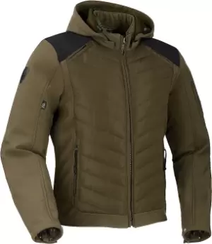 Image of Segura Natcho Motorcycle Textile Jacket, green-brown, Size 2XL, green-brown, Size 2XL