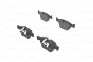 Image of Bosch 0986494705 BP1700 Brake Pad Set Disc Brake Front Axle