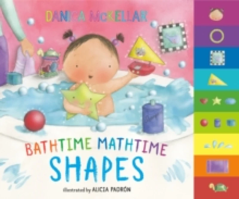 Image of Alicia Padron Bathtime Mathtime: Shapes Book Multi unisex