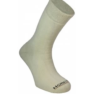 Image of Horizon Club Cricket Socks Cream UK Size 8 12