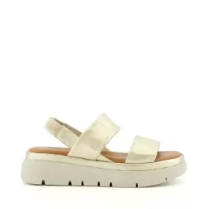 Dune London Location Sandals - Gold