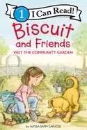 Image of biscuit and friends visit the community garden