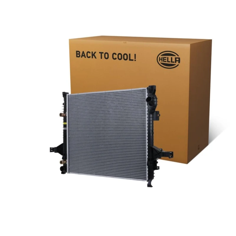 Image of HELLA Engine radiator HELLA 8MK 366 300-581