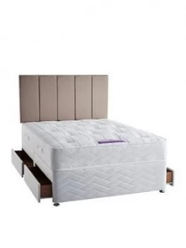 Image of Sealy Grand Ortho Memory Foam Divan Bed With Storage Options