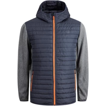 Image of Jack and Jones Hybrid Jacket Plus Size - Grey
