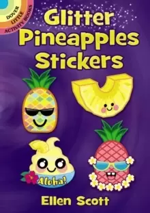 Image of Glitter Pineapples Stickers