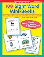 Image of 100 sight word mini books instant fill in mini books that teach 100 essenti