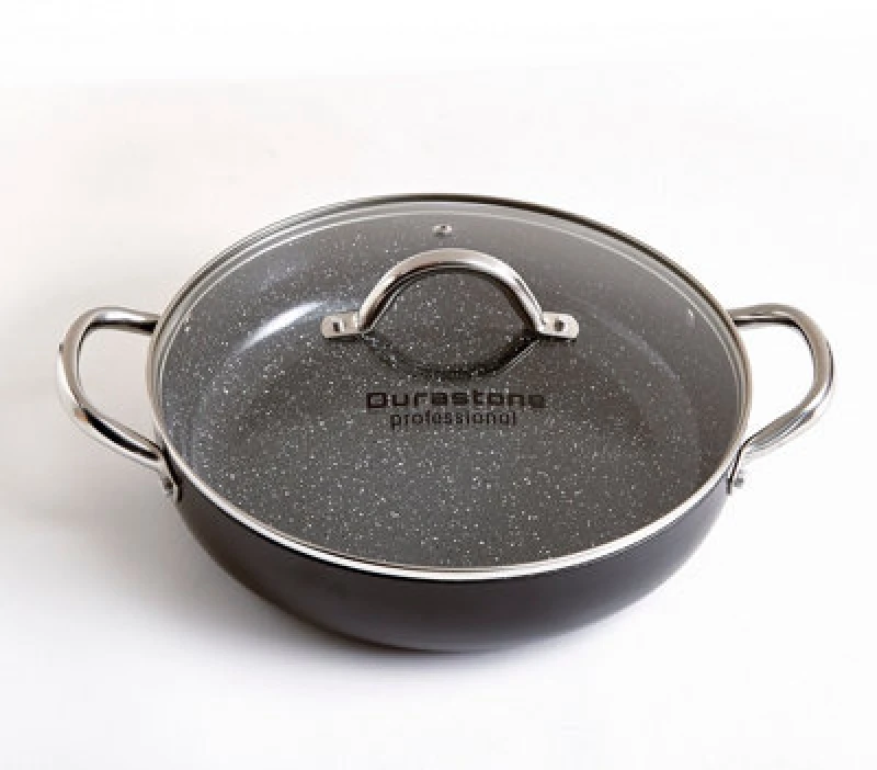 Image of Durastone Professional 28cm Family Pan Black unisex