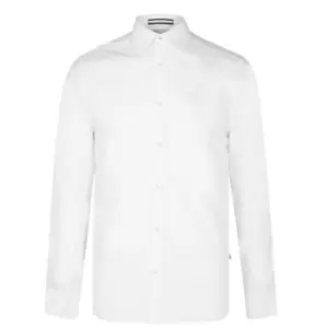 Image of Ted Baker Solurr Long Sleeve Shirt - White