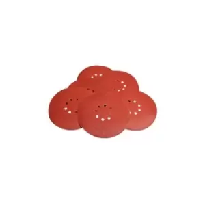 image of Evolution Power Tools - Evolution 225mm Dry Wall Sander Sanding Discs 6-Pack (240 Grit)