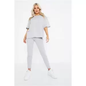 Image of I Saw It First Grey Marl Petite High Waisted Leggings - Grey