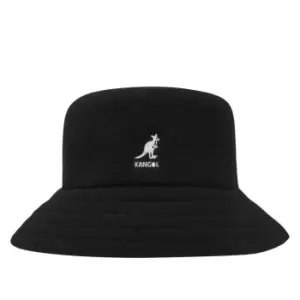 Image of KANGOL Wool Lahnich Bucket Hat - Black