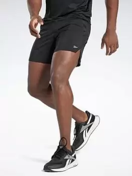 Image of Reebok Running Shorts, Black Size M Men