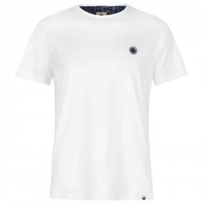 image of Pretty Green Tee - White/Navy