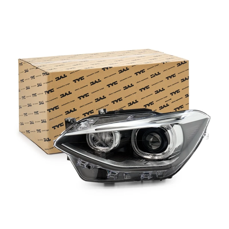 Image of TYC 20-14076-06-2 Headlights LED, without control unit, Left Headlight (259)