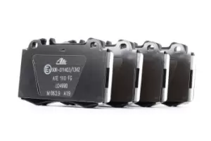 Image of ATE Brake pad set 13.0470-4990.2 Brake pads,Brake pad set, disc brake MERCEDES-BENZ,E-Klasse Limousine (W211),C-Klasse Limousine (W203)