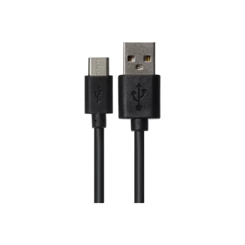 Image of Maplin USB-C to USB-A Cable - Black, 3m
