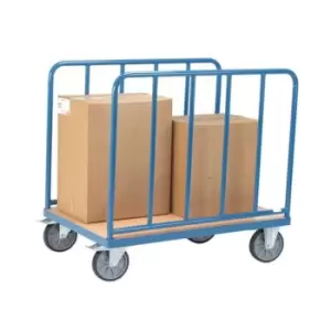 Image of Fetra Double Tubular Sided Platform Truck 1000 X 700mm - 500kg Capacity