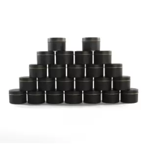 Image of Candle Tins with Lids - Set of 24 M&W