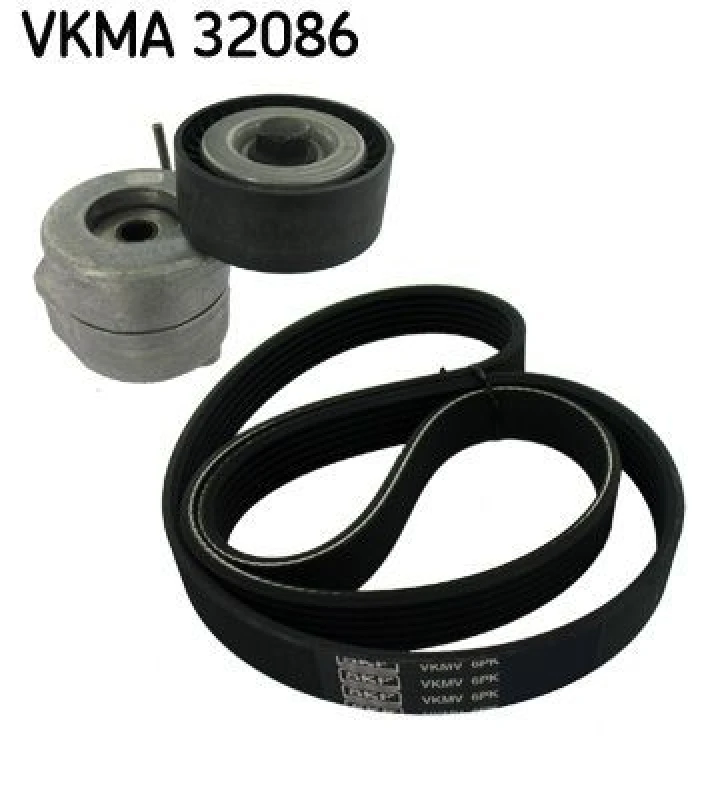Image of SKF V-Ribbed Belt Set SKF VKMA 32086