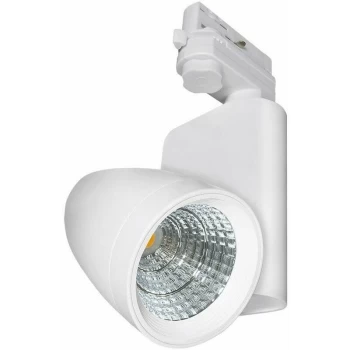 image of Track Light 12W Ares 4000K Cool White 30° 955lm Modern Heads - Phoebe Led