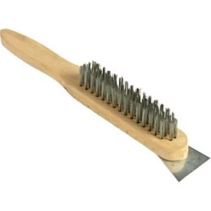 Image of SupaTool 4 Row Wire Brush & Scraper