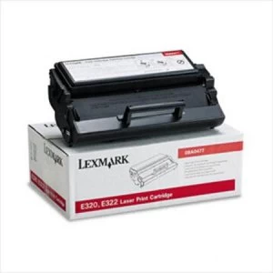 image of Lexmark 08A0477 Black Laser Toner Ink Cartridge