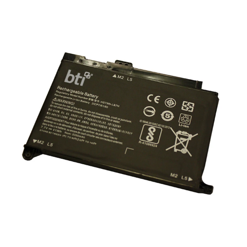 Image of BTI BTI 949909-855 compatible 41Wh 2-cell battery for HP Envy 15 PAVILION 11 PAVILION 15 949909-855-BTI