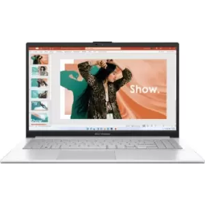 Image of Asus Vivobook Go E1504FA 15.6" Laptop AMD Ryzen 3 256GB SSD - Silver