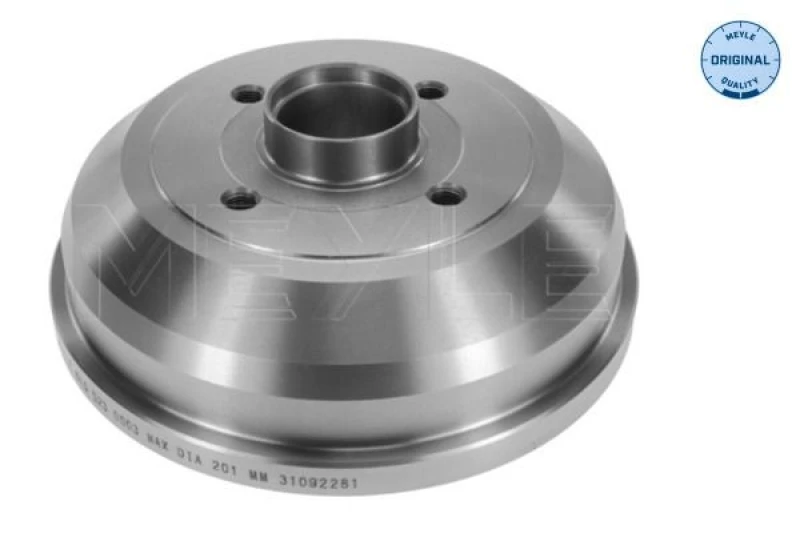 Image of Brake drum MEYLE 615 523 0003