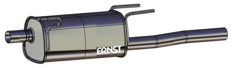 Image of Rear silencer VEGAZ OS-528ERNS