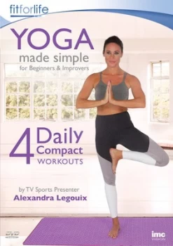 Image of Yoga Made Simple for Beginners & Improvers 4 Daily Workouts - DVD