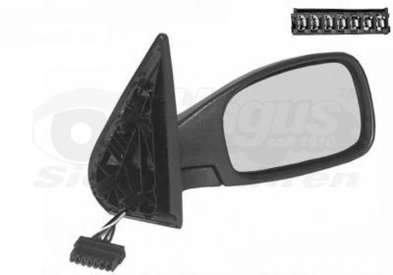 Image of VAN WEZEL Wing mirror VAN WEZEL 4036818