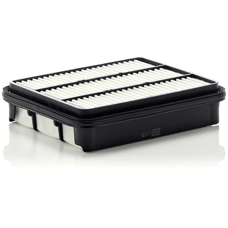 Image of MANN-FILTER C 2438 Air filter Filter Insert Air Filter (8)