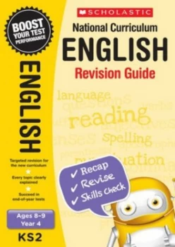 Image of National Curriculum English. Ages 8-9 Year 4 Revision Guide by Catherine Casey Paperback
