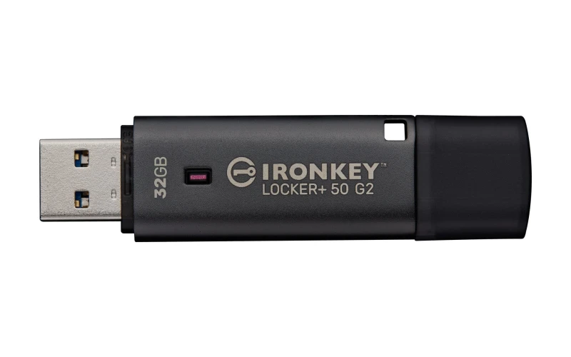 Image of Kingston Technology Kingston Technology IronKey 32GB Locker Plus 50 G2, FIPS 197, AES-256 IKLP50G2/32GB