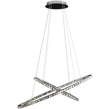 Linea Verdace Lighting - Linea Verdace Aureool Integrated Pendant Ceiling Light Light Chrome