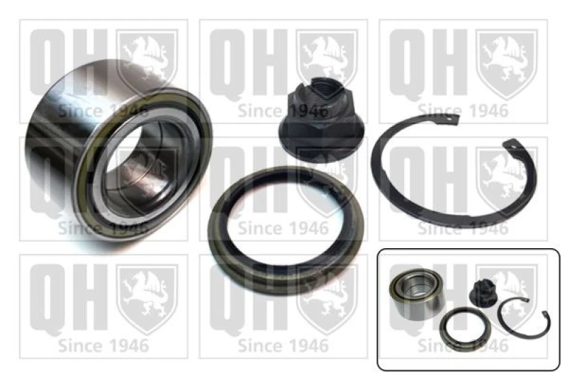 Image of QUINTON HAZELL Wheel bearing kit QUINTON HAZELL QWB1437