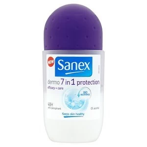 image of Sanex Roll On 7in1 Total Protection 50ml