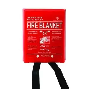 image of Fireking Fire Blanket Fibreglass 1000x1000mm FB110 FM67060