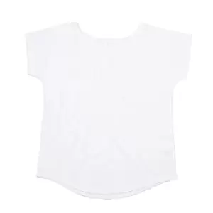 Image of Mantis Womens/Ladies Loose Fit Short Sleeve T-Shirt (M) (White)
