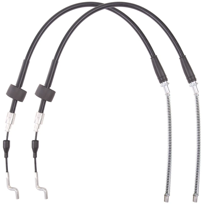 Image of RIDEX 124C1168 Brake Cable Rear, 830/510+830/510mm Cable,parking brake (124)