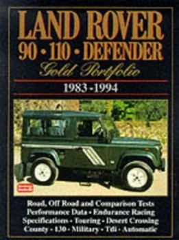 Image of Land Rover 90/110 Defender Gold Portfolio 1983-94 by R. M Clarke Paperback