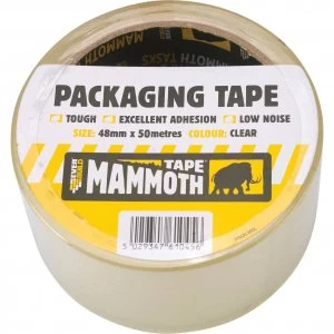 image of Everbuild Packaging Tape Clear 48mm 50m