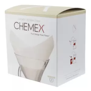 Image of Pre-folded paper filters Chemex Squares, 100 pcs.