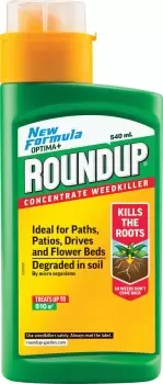 Image of Roundup Fast Action Concentrate Weed Killer 540Ml 0.62Kg
