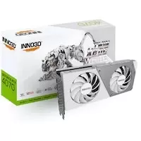 image of Inno3D GeForce RTX 4070 Twin X2 OC White 12GB GDDR6X PCI-Express Graphics Card