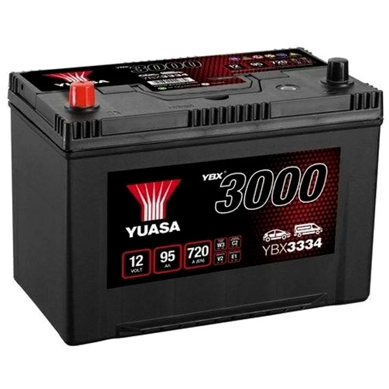 Image of YUASA YBX3334 Starter battery Battery Capacity: 95Ah Starter Battery (1)